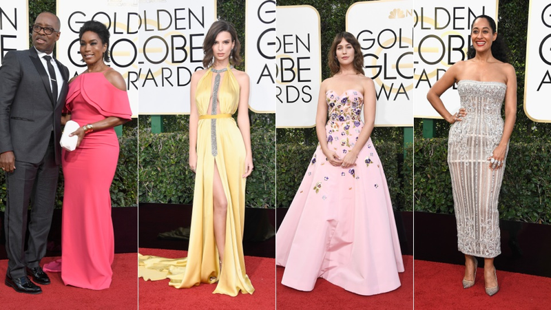 Illustration for article titled Here's Every Look from the 74th Annual Golden Globes Red Carpet. Awards Season Is Here!